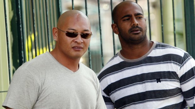 Awaiting execution: Andrew Chan (left) and Myuran Sukumaran (right) in Kerobokan prison in Bali, Indonesia in 2011.