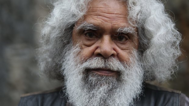 Jack Charles reprises his role in Coranderrk for a performance at the site of the former Coranderrk Aboriginal Station in February.