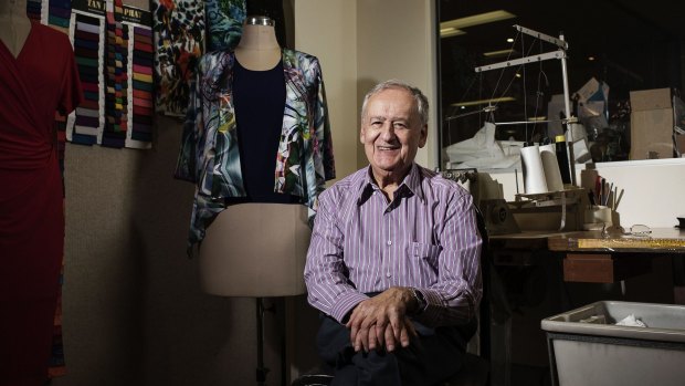 No intention to retire: Paul Chalmers is 83 and manages clothing label Jaki K.
