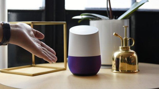 Google Home. Cute. Knows everything.