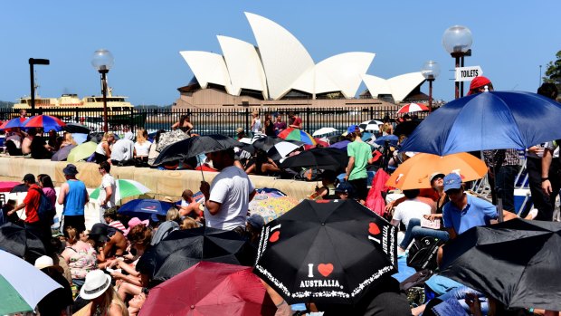 Not so packed: crowd estimates for the fireworks are at levels not seen for a decade.