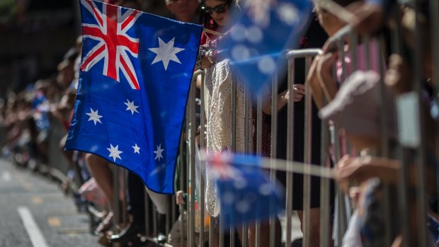 Sydney's Anzac Day march ended in Hyde Park.