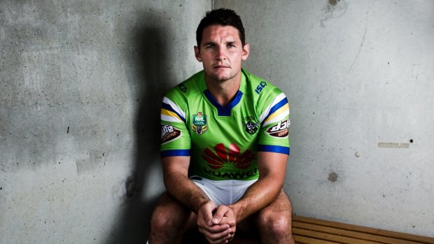 Raiders Captain Jarrod Croker wants to bring a title to Canberra. Photo: Jamila Toderas