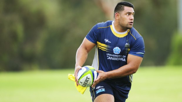 Brumbies prop Scott Sio is set to play his first match in six months.