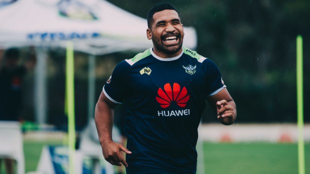 Siliva Havili could be the Raiders' starting hooker in round one.
