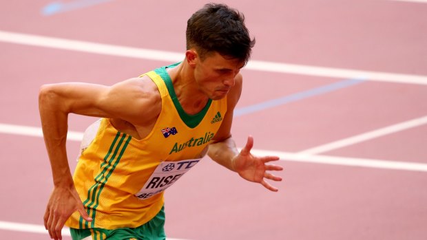 Jeffrey Riseley in the same event at the IAAF World Athletics Championships in Beijing.