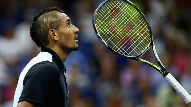 Nick Kyrgios has been dropped from Australia's Davis Cup team.
