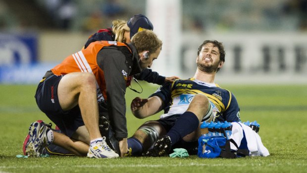 Sam Carter suffered a serious knee injury on Friday night.