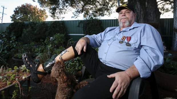 Disabled veteran Gareth Jones and thousands of his comrades around the country face massive tax bills on their invalidity benefits from July 1.