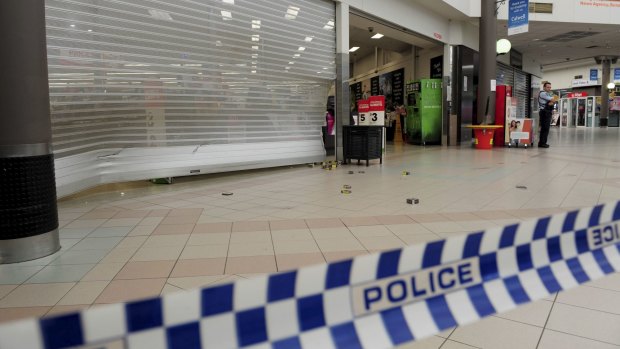 Woolworths remained closed on Friday morning after a car smashed into its roller door. 