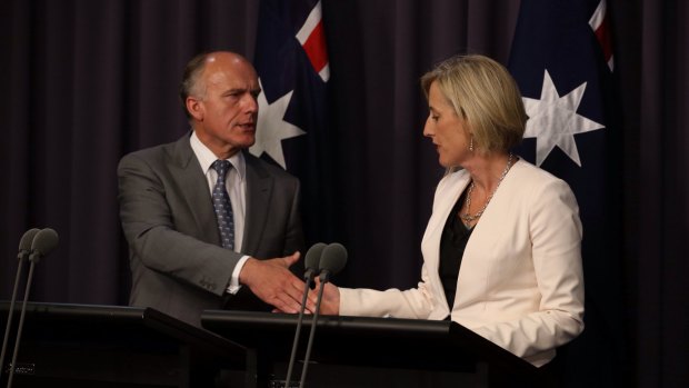 The ACT government believes the $1 billion asbestos buy-back deal, struck between Eric Abetz and Katy Gallagher in October, may collapse. At least, that's what it says.