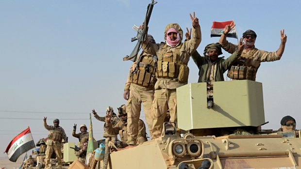 US-backed Iraqi security forces liberate Rawah, north-west of Baghdad, the last IS-held town, on Friday.