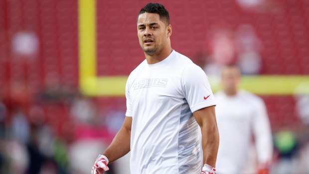 Raring to go: Jarryd Hayne is eyeing a recall to the active roster.