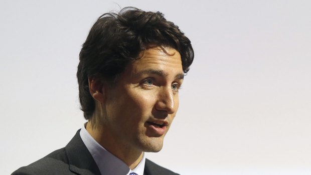 Canadian Prime Minister Justin Trudeau has welcomed Syrian refugees.
