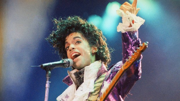 Prince in 1985, two years before popping the big question.