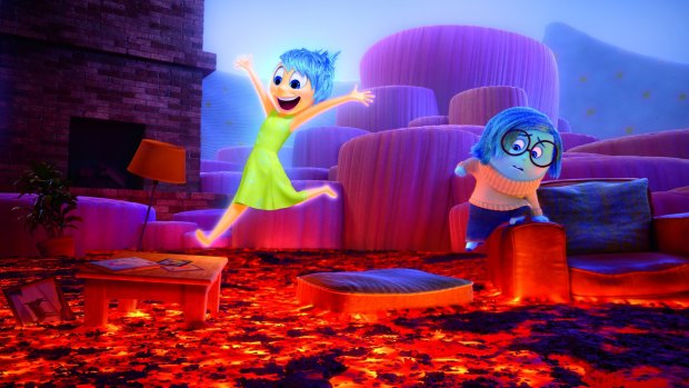 A youngster's mind was explored in extraordinary ways in Inside Out.