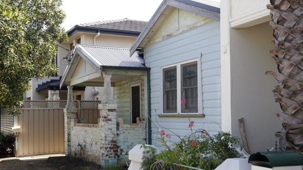 Ricky Slater-Dickson was found inside this house in the Newcastle suburb of Hamilton.