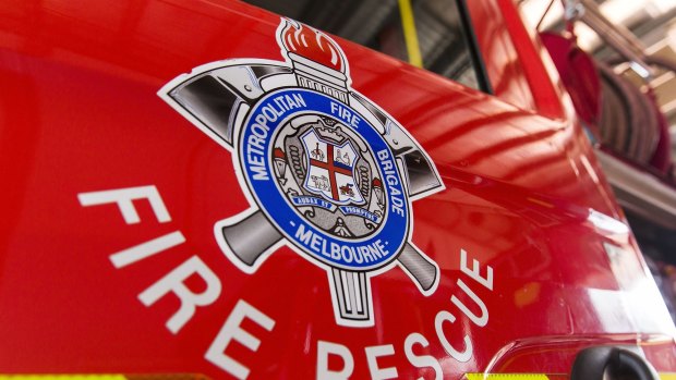 A building on Collins Street was evacuated due to fire.