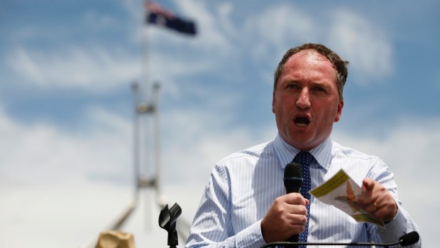 Deputy Prime Minister Barnaby Joyce has welcomed the South Australian government's decision to pay landholders royalties.