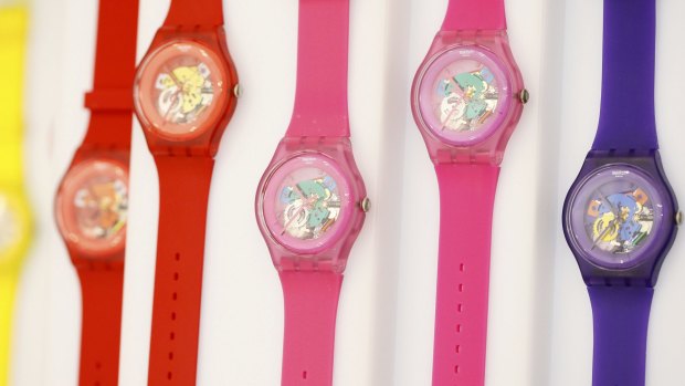 Swatch is famous for colourful plastic watches, but also produces most of the technology needed for a smartwatch.