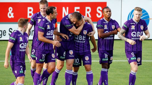 Show cause: Perth Glory's position at the top of the A-League could be under threat.