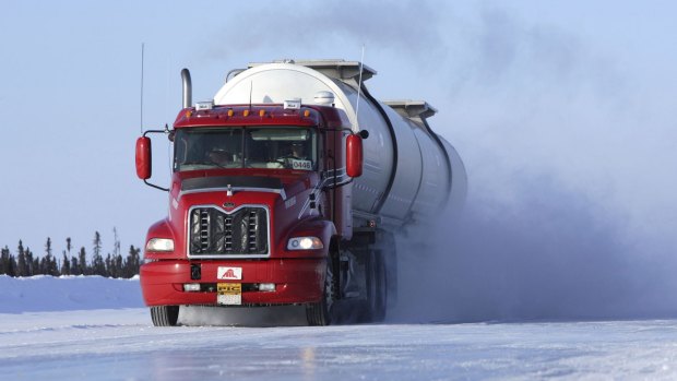 <i>Ice Road Truckers</i> gears up for a death-defying ride.