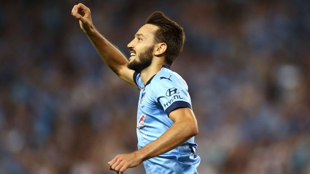 In top form: Milos Ninkovic has been a standout in the A-League this season.