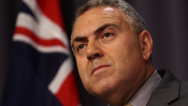 Treasurer Joe Hockey: "You can't tax your way to prosperity."