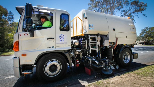 Roads ACT has collected almost 17,000 cubic metres of waste.