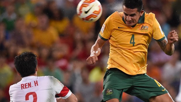 Grilled over money: Tim Cahill.