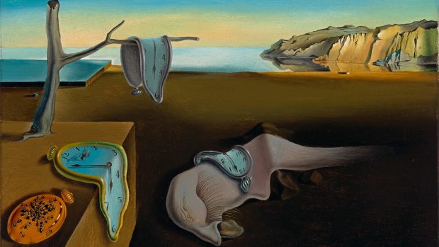 Salvador Dali, The Persistence of Memory, 1931 (detail). The Museum of Modern Art, New York. 