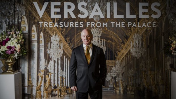 The National Gallery of Australia's director Gerard Vaughan has announced its new exhibition, Versailles: Treasures from the Palace.