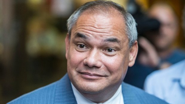Gold Coast mayor Tom Tate lashed out at Peter Beattie on Wednesday.