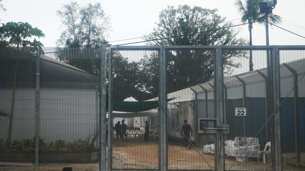 The now closed detention centre on Manus Island.