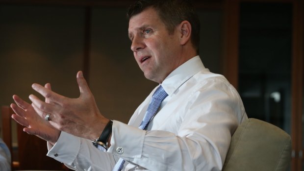 NSW Premier Mike Baird. 