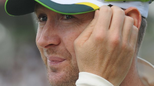 'I am more concerned about my form' ... While the eight-wicket loss to England in the third Test was painful, Clarke is more worried about his batting form so far in the series. 