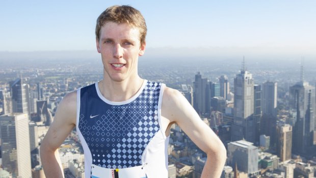 Champion stair climber Mark Bourne is gunning for a seventh Eureka Tower title on Sunday.