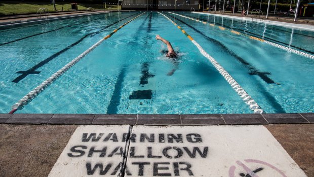 Visits to the Wentworthville pool have plummeted by one-third within the past decade, a report found. 