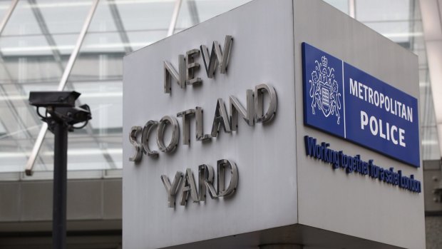 Headquarters: New Scotland Yard, London, the base of the Metropolitan Police.