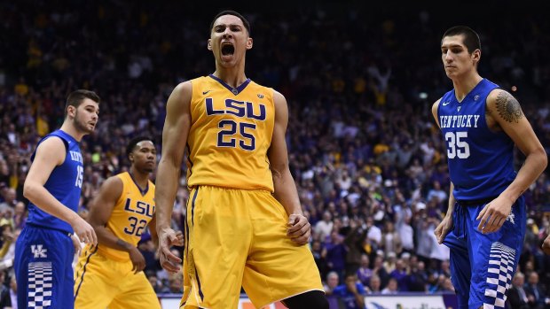 Another strong showing: Ben Simmons helped LSU to a shock win over Kentucky.