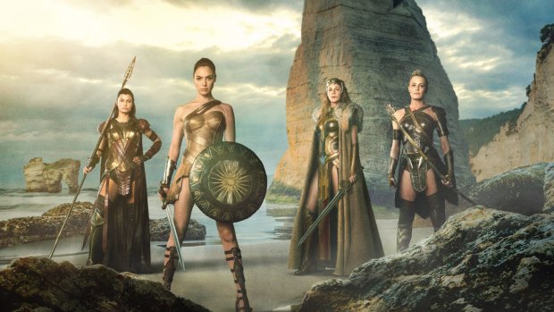 The film is the first theatrical release starring the Princess of the Amazons.