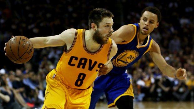 On form: Matthew Dellavedova has distinguished himself as a defensive pest.