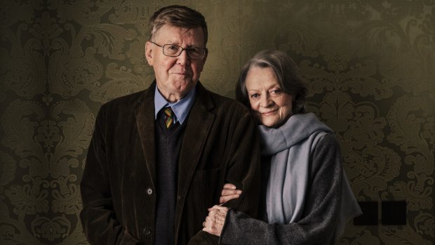 Alan Bennett and Maggie Smith in London in December. Their newest venture is <i>The Lady in the Van</i>.