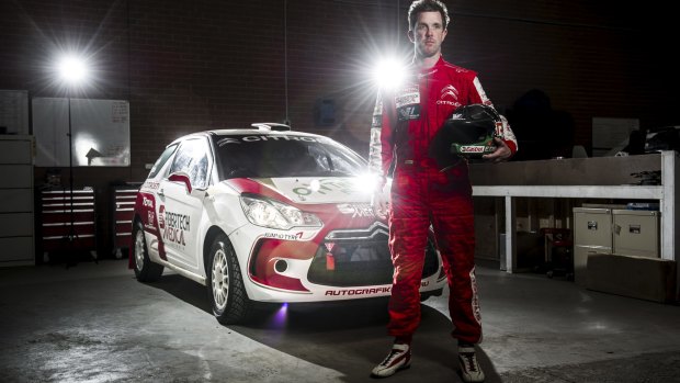 Canberra based rally driver Adrian Coppin is third in the champinship standings ahead of this weekend's Rally Australia.