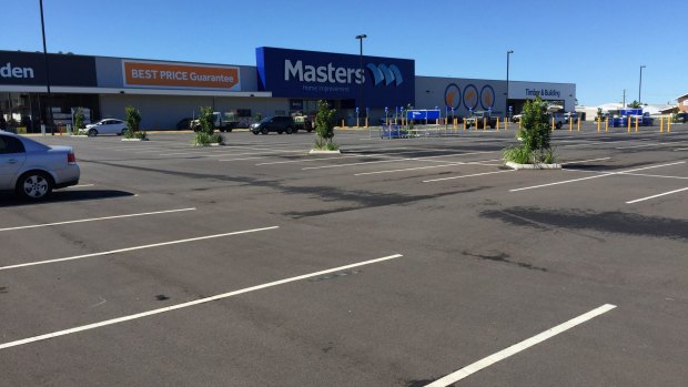 A car park in Lismore in northern NSW reveals the extent of Woolies' problem.