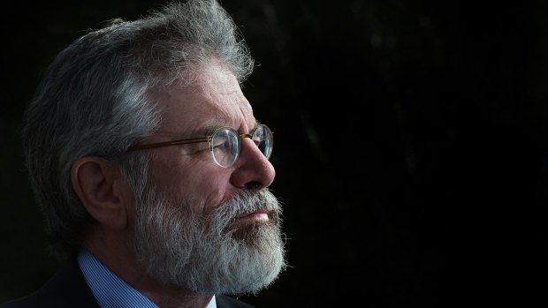 Sinn Fein president Gerry Adams: "This is a choice between whether you want a society that is fair and equal or more of the same."