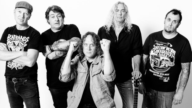 The Screaming Jets are touring off the back of new album <i>Chrome</i>.