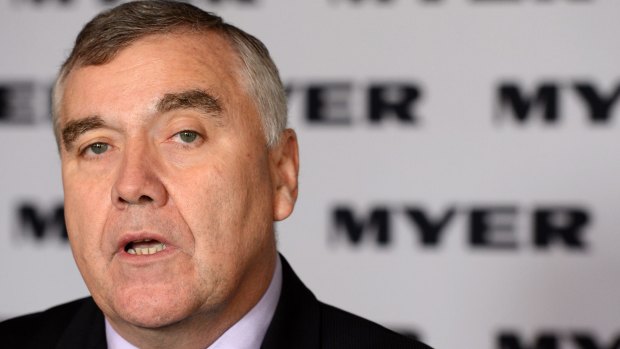 The payout for Bernie Brookes in his last year at Myer has raised eyebrows.