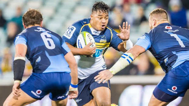 Ita Vaea of the ACT Brumbies was given little chance to play rugby again.