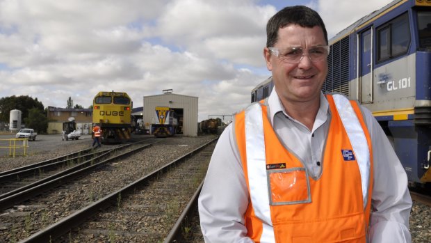 Chicago Freight Rail Services' Goulburn freight general manager, Mick Cooper, aims to make the site's proposed rail hub the "best in Australia".